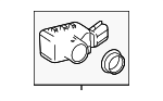 89341K0060P5 - Body: Park Sensor for Lexus: LS500, LS500h Image