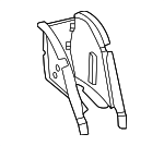 2366365100 - Body: Baffle Plate for Mercedes-Benz Image