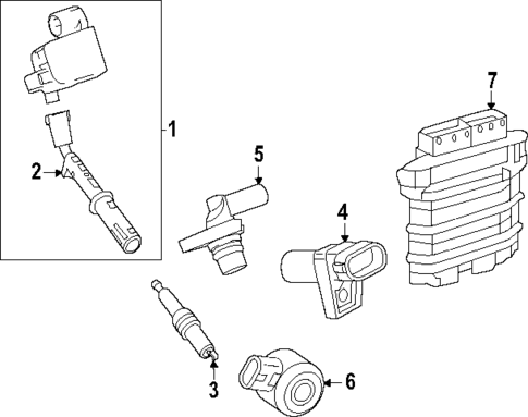 Ignition System for 2025 Mercedes-Benz E450 #0