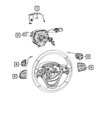 5RQ10DX9AC - Electrical: Radio Control Switch, Right for Mopar Image