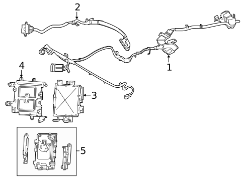 Wiring Harness for 2021 Ford Explorer #0