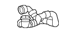 294501630064 - Cooling System: Lower Hose for Mercedes-Benz Image
