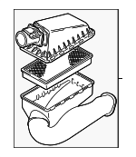 XR827040 - : Air Cleaner Assembly for Jaguar Image