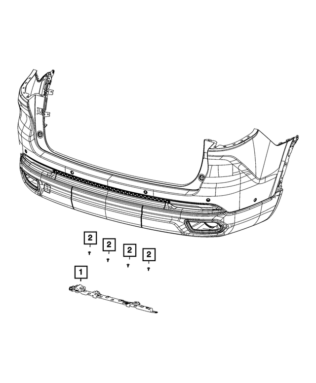 68370564AC - Electrical: Power Liftgate Hands Free Assembly for Mopar Image