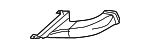 9068310045 - Body: Defroster Duct for MB Vans Image