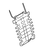 64133FN010 - Body: Lumbar Support for Subaru Image