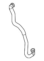 1K0131149H - Emission System: Hose for Volkswagen: Jetta, Passat Image