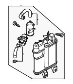 561201797H - : Vapor Canister for Volkswagen: Passat Image