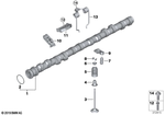 11317576160 - Engine: Inlet Camshaft for BMW Image