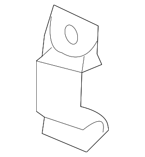 8H0807777 - Body: Garage Door Transmitter Bracket for Audi Image