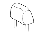 7191002460E0 - Body: Headrest for Toyota: Corolla Image