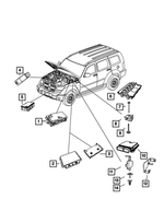 5150549AA - Electrical: Transmission Control Module for Mopar Image