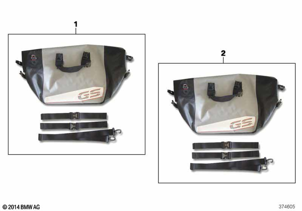 77438543194 - Liner for Aluminum Top Case 2013-2025 BMW