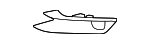 5212708100 - : Outer Molding for Toyota: Sienna Image