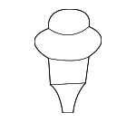 9046709093 - Body: 1991-2010 Toyota - Bumper Cover Clip for Scion: xA | Toyota: Avalon, Echo, Matrix, MR2, Paseo, Sienna, Supra, T100, Tercel Image