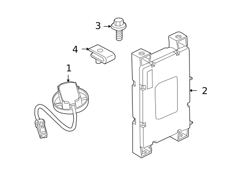 Communication System Components for 2009 Land Rover LR2 #0