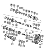 5093265AA - Manual Transmission 6 Speed: Transmission Adapter for Mopar Image