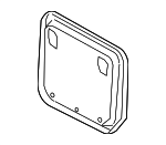 7177101010E0 - Body: Seat Back Panel for Toyota: Tacoma Image