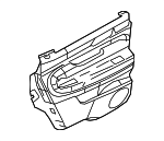EE9Z7427406AA - Body: Door Trim Panel for Lincoln: MKT Image