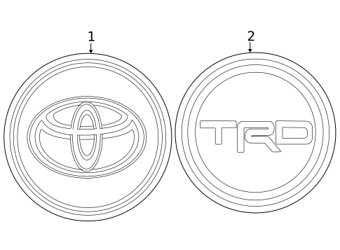 Covers & Trim for 2024 Toyota Tacoma #0