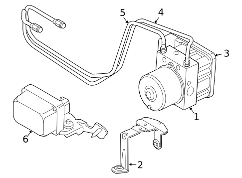 Anti-Lock Brakes for 2007 Volvo V50 #0
