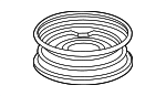 42700TX4A51 - Suspension: Spare Wheel for Honda: Civic Image