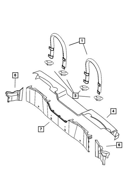 Roof for 2008 Chrysler Crossfire #5