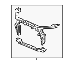60400TY3A04ZZ - : Radiator Support for Acura Image
