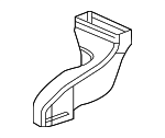 83332TBAA00 - Body: Center Duct for Honda: Civic Image