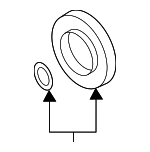 D2598078 - Suspension: Couple &amp; Flange Seal Kit for Audi: A4, A4 allroad, A4 Quattro, A5 Quattro, A5 Sportback, A6, A6 allroad, A6 Quattro, A7 Quattro, A7 Sportback, A8 Quattro, Q5, Q5 PHEV, Q5 Sportback, Q7, Q8, RS5, RS5 Sportback, RS6 Avant, RS7, S4, S5, S5 Sportback, S6, S7, S7 Sportback, S8, SQ5, SQ5 Sportback Image