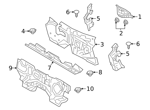 Heat & Sound Insulators for 2024 Mazda 3 #0