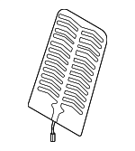 57N963567 - Body: Seat Back Heater for Volkswagen Image