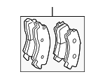 68334862AA - : Brake Pads for Mitsubishi: Raider Image