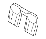 52205A054F0 - Body: Seat Back Cover for BMW: 430i, 430i xDrive, M440i, M440i xDrive Image