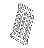 52206995342 - Body: Seat Back Panel for BMW: 430i, 430i xDrive, M4, M440i, M440i xDrive Image