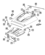 6105032AA - Body Sheet Metal Except Doors: Hex Flange Head Screw for Chrysler: 300, Sebring | Dodge: Challenger, Charger, Viper | Jeep: Compass, Patriot, Wrangler, Wrangler JK | Ram: ProMaster 1500, ProMaster 2500, ProMaster 3500, ProMaster EV | SRT: Viper Image