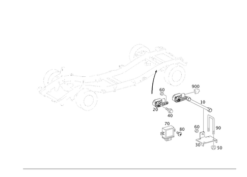 Regulation of Dynamic Headlamp Range Control, Rear for 2014 Mercedes-Benz G550 #0