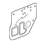 72821SCVA90 - Body: Water Deflector for Honda: Element Image