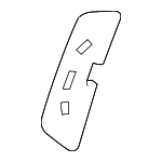 LR084717 - Body: Seat Back Frame Outer Support for Land-Rover Image