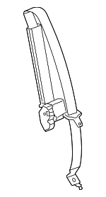 19366969 - Electrical: Center Belt Assembly for Cadillac: Escalade, Escalade ESV | Chevrolet: Suburban, Suburban 3500 HD, Tahoe | GMC: Yukon, Yukon XL Image