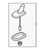 3C0035507AG - : Antenna Assembly for Volkswagen Image