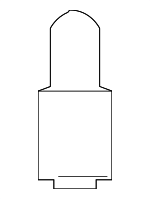 19917 - Body: 2006-2018 Volvo Bulb for Volvo: S40, S60, S60 Cross Country, S80, V50, V60, V60 Cross Country, V70, XC60, XC70 Image