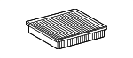 17801F0050 - Engine: Air Filter for Lexus Image