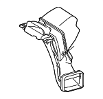 17750F0300 - Engine: Air Inlet Duct for Lexus Image