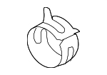 1748A029 - Steering: Upper Return Hose Clip for Mitsubishi Image