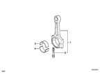 11241715701 - Engine: Bearing Shell, Blue for BMW Image