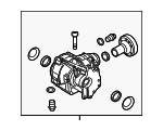 LR051075 - Suspension: Differential Assembly for Land-Rover Image