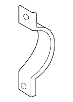 LR077915 - Suspension: Support Bracket Clamp for Land-Rover Image