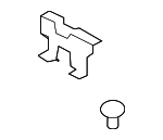 846372L000 - : Console Body Center Bracket for Hyundai Image