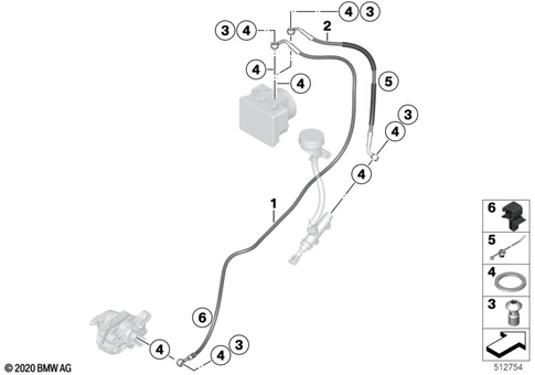Brake Lines for 2022 BMW-Motorrad M 1000 RR #1